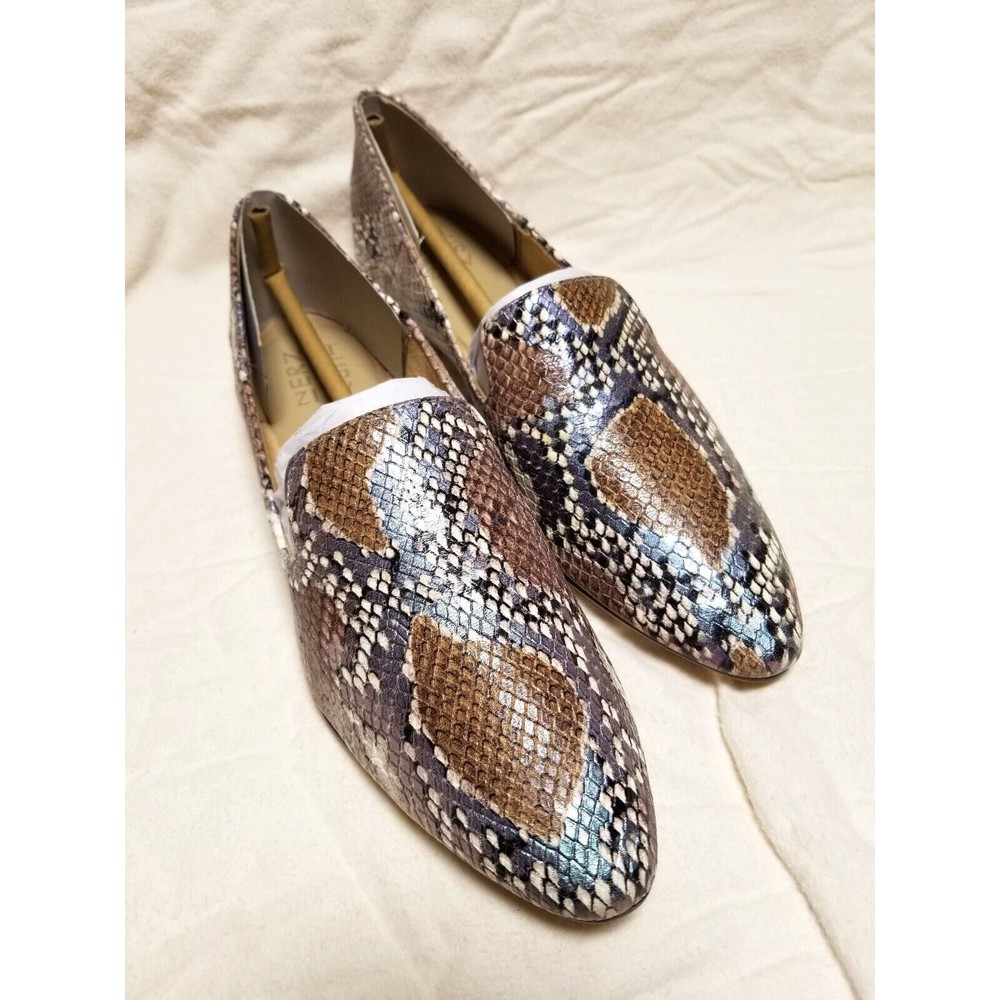 Women's Lorna Loafer by Naturalizer, pastel snake, Size 10.5/US 40.5/EU Medium